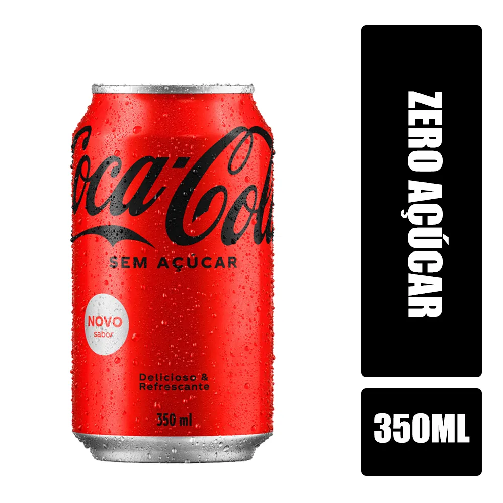 Coca-Cola Zero Lata 350ml